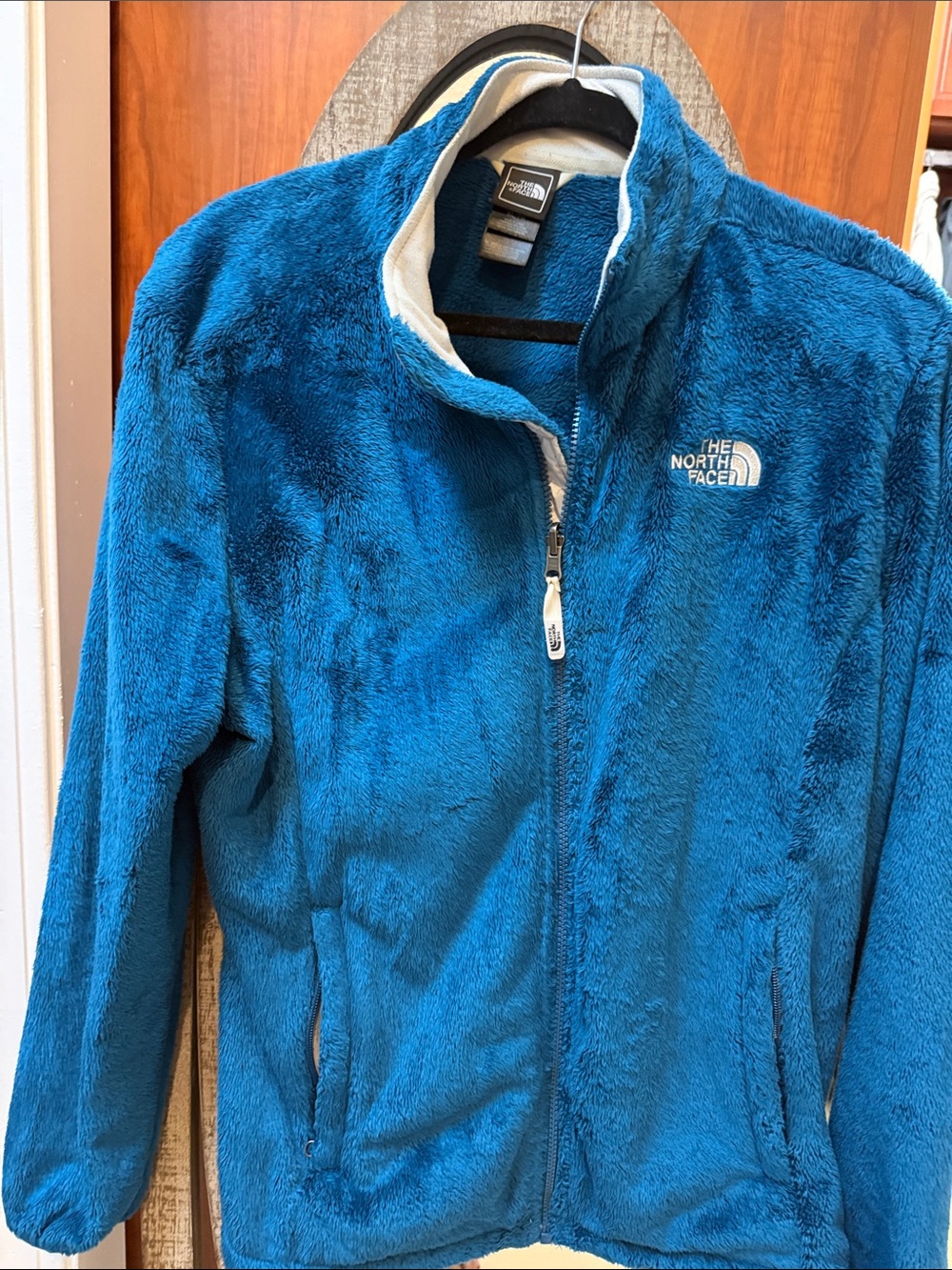 The North Face Women’s Plush Teddy Jacket - Teal